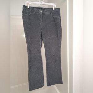 Liz Claiborne Gray Corduroy Pants